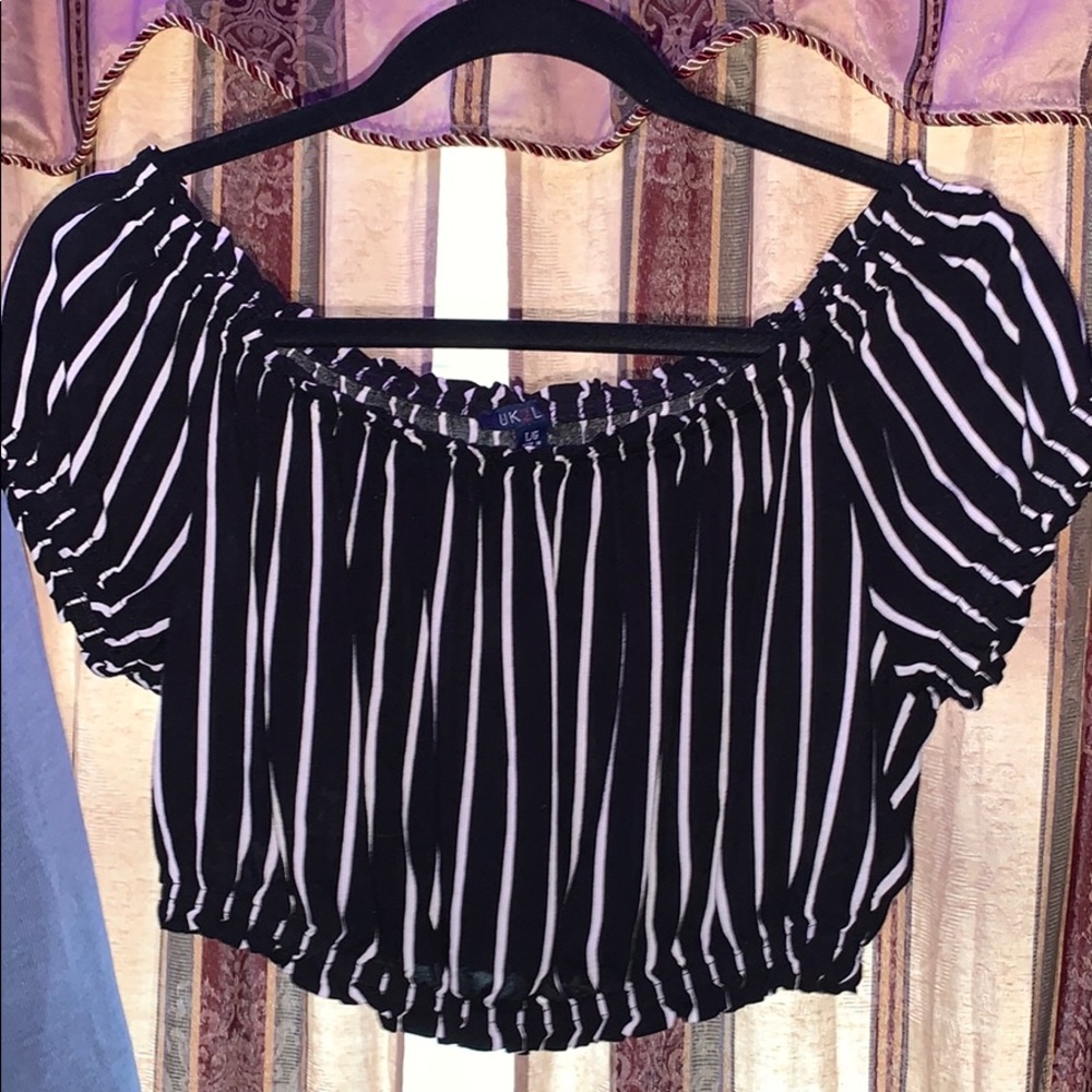 off the shoulder top